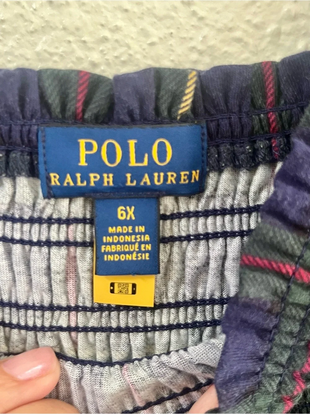 Polo Ralph Lauren navy plaid